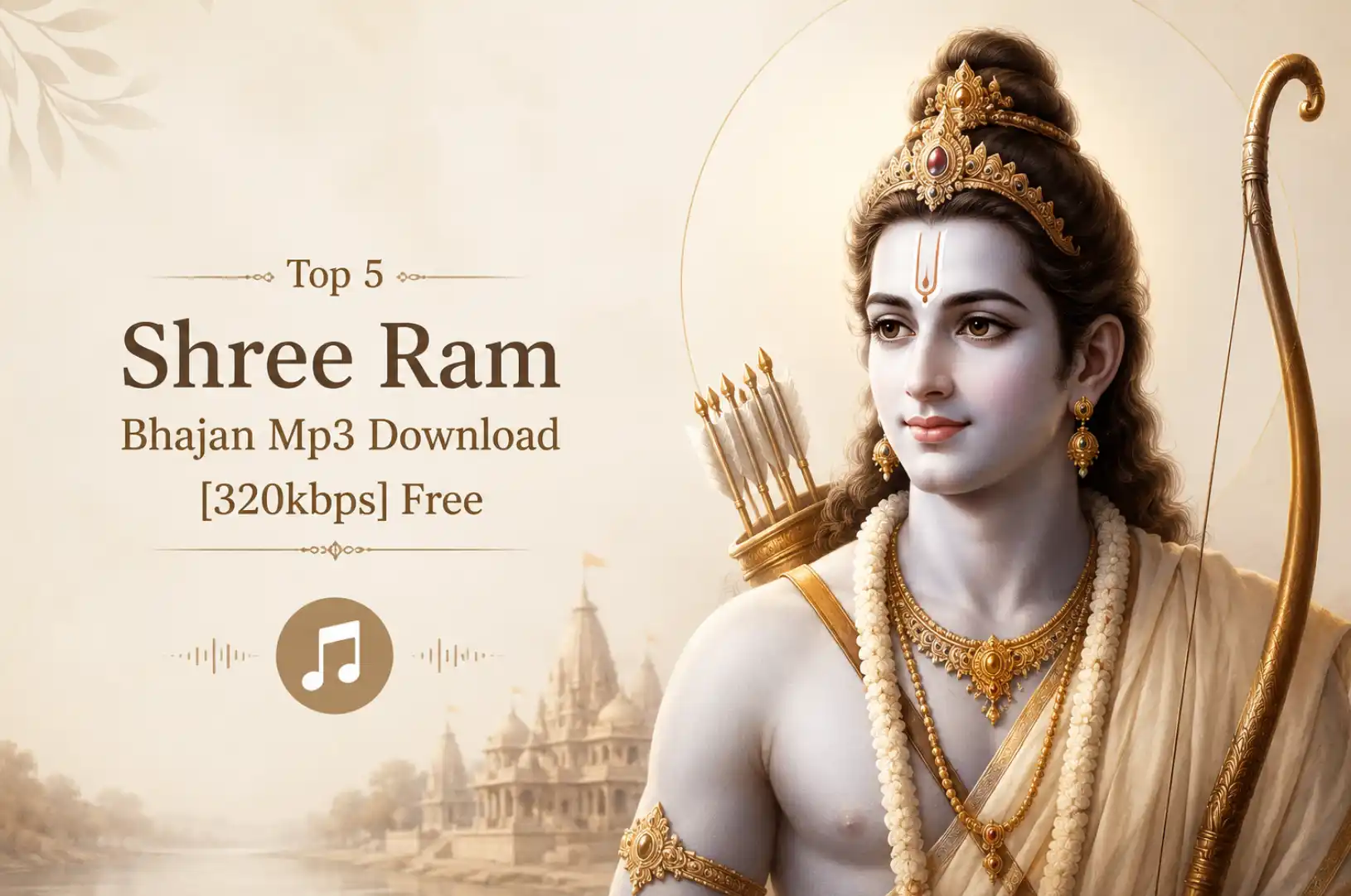 Top 5 Shree Ram Bhajan Mp3 Download [320kbps] Free
