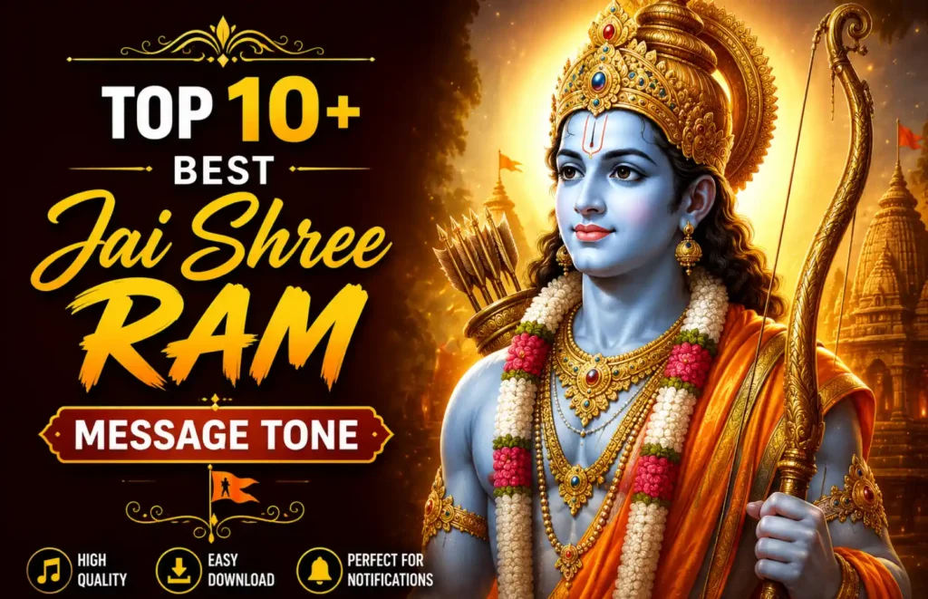 Jai Shree Ram Notification Tone Download Mp3 