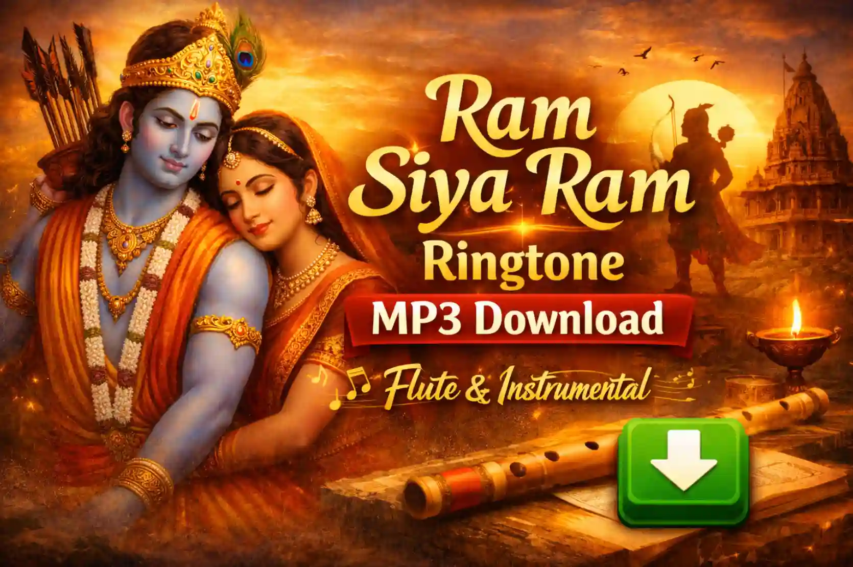 Ram Siya Ram Ringtone Mp3 Download – 320Kbs Audio
