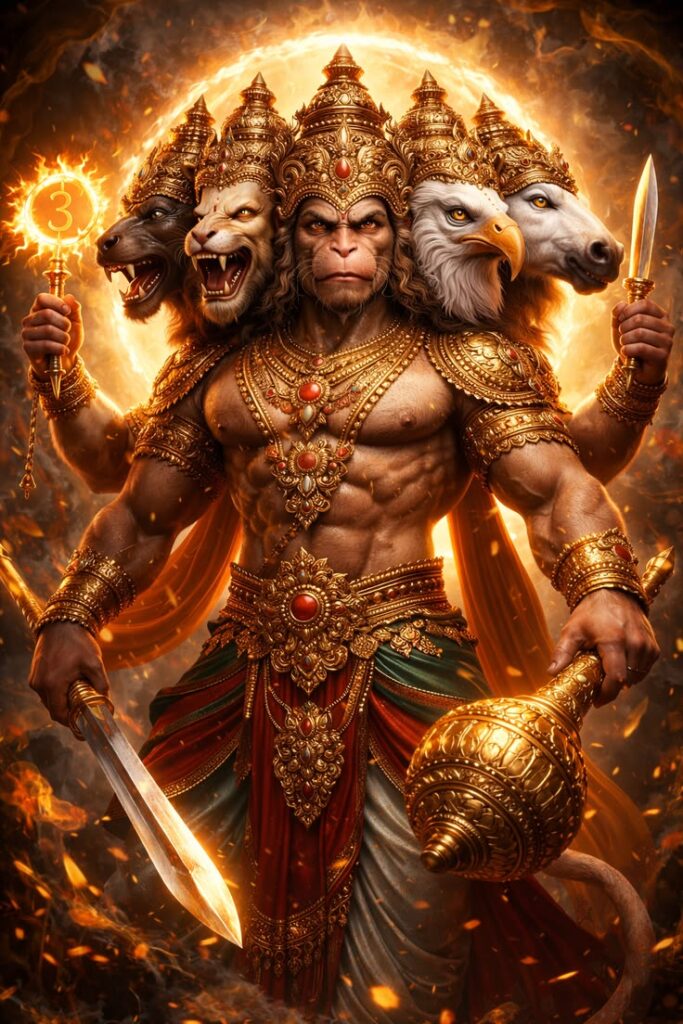 panchmukhi hanuman photo
