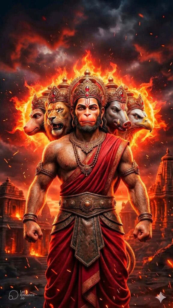 panchmukhi hanuman ji hd wallpaper download