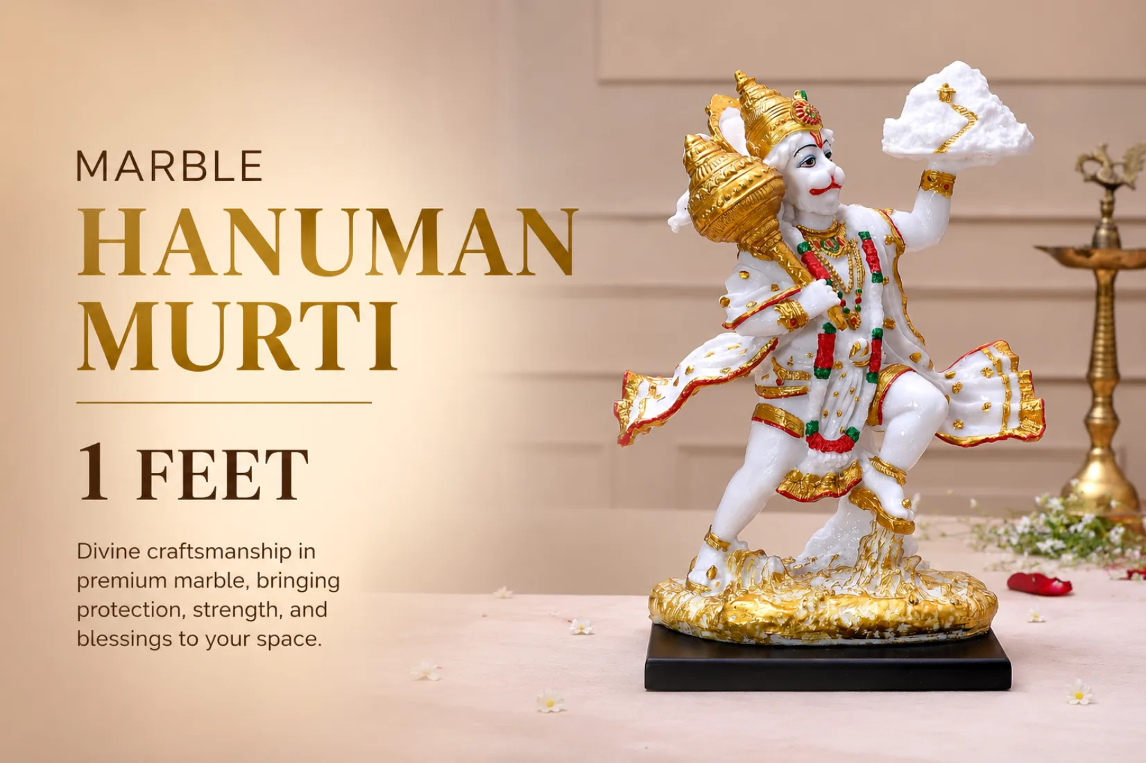 Marble Hanuman Murti 1 Feet Review – Is This CraftVatika Hanuman Murti Worth Buying?