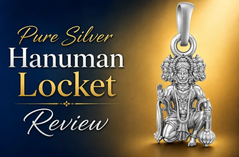 Pure Silver Hanuman Locket Review – Akshat Sapphire Sterling Silver Panchmukhi Hanuman Pendant